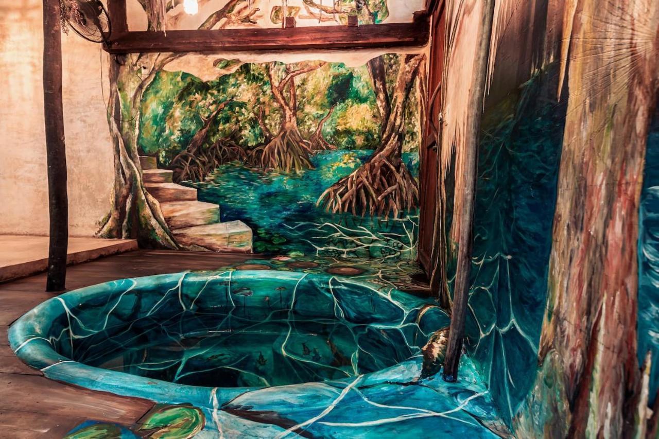 Hidden Treehouse Tulum Eco-Hotel מראה חיצוני תמונה