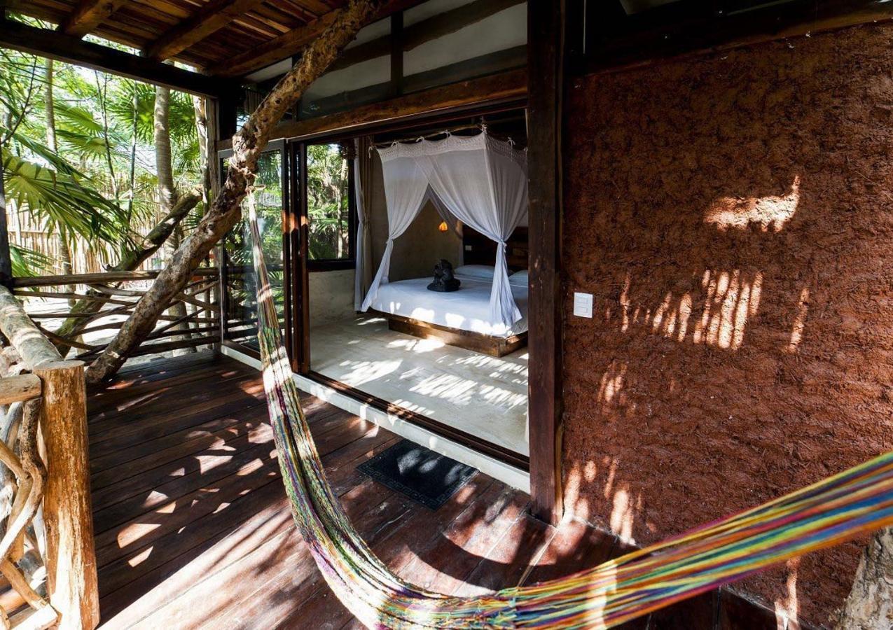 Hidden Treehouse Tulum Eco-Hotel מראה חיצוני תמונה