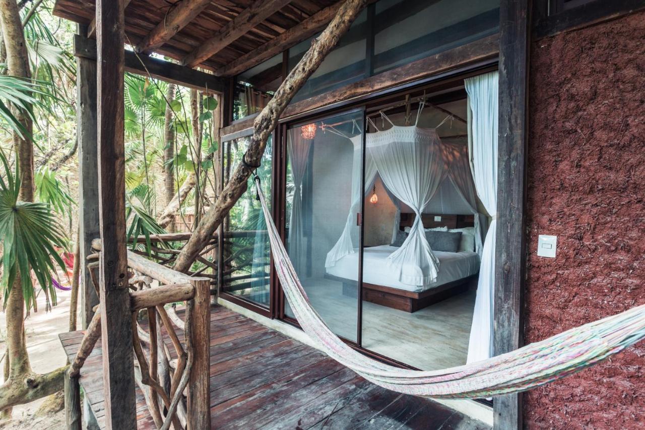 Hidden Treehouse Tulum Eco-Hotel מראה חיצוני תמונה