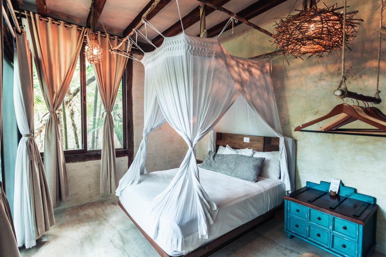 Hidden Treehouse Tulum Eco-Hotel מראה חיצוני תמונה