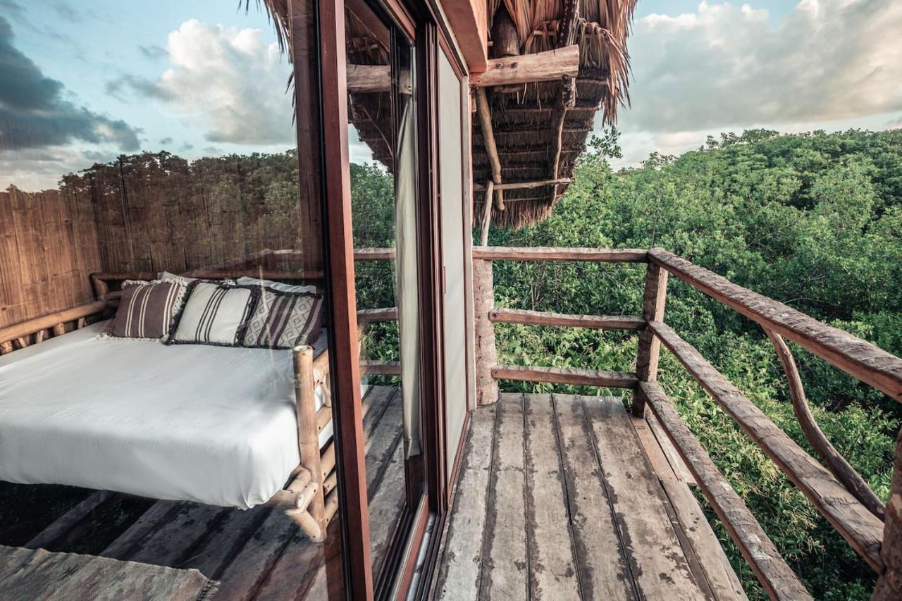 Hidden Treehouse Tulum Eco-Hotel מראה חיצוני תמונה