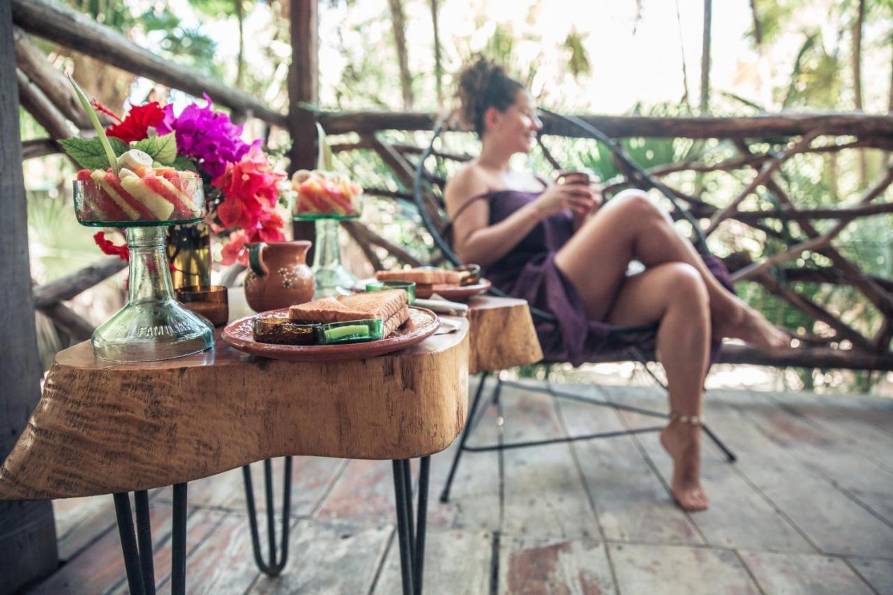 Hidden Treehouse Tulum Eco-Hotel מראה חיצוני תמונה