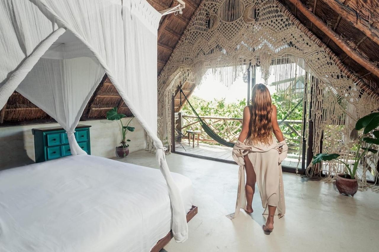 Hidden Treehouse Tulum Eco-Hotel מראה חיצוני תמונה