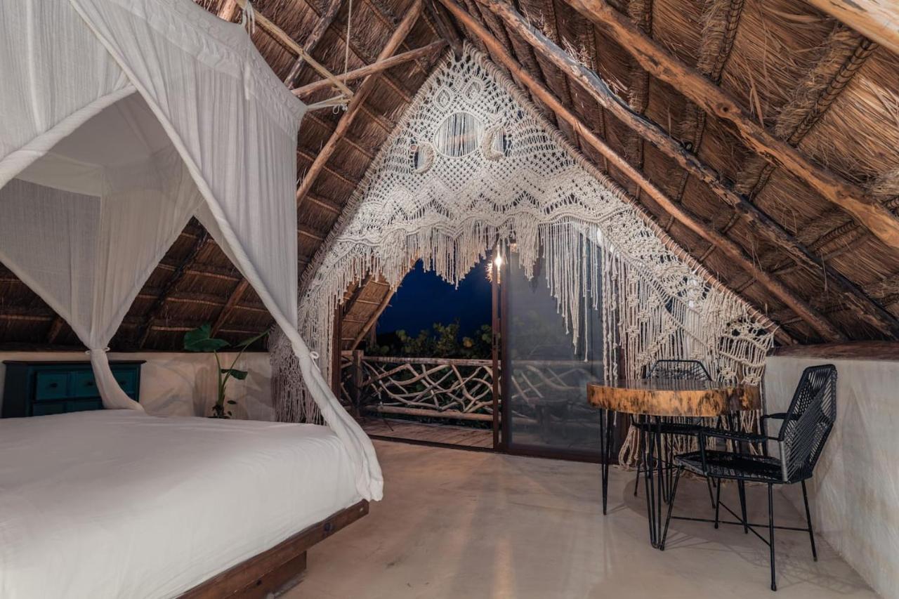 Hidden Treehouse Tulum Eco-Hotel מראה חיצוני תמונה