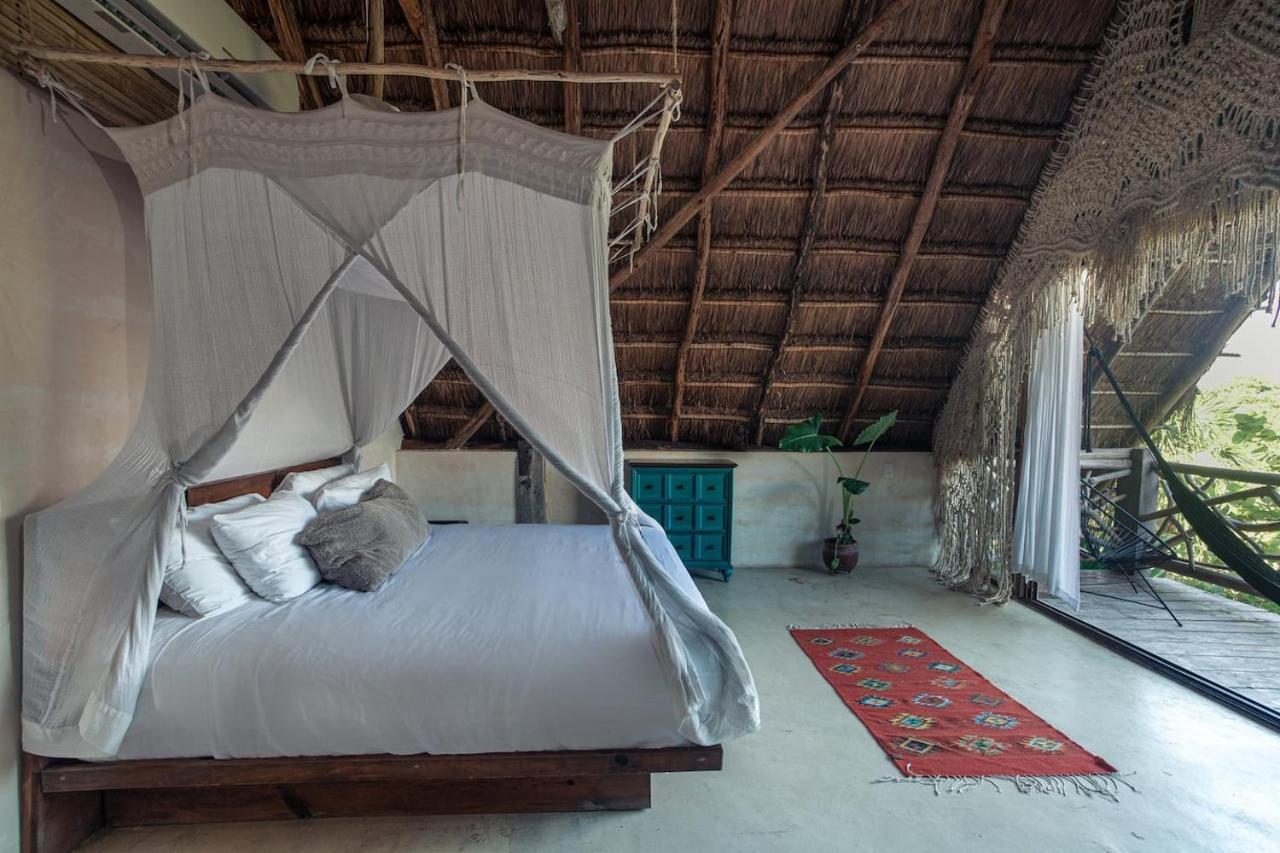 Hidden Treehouse Tulum Eco-Hotel מראה חיצוני תמונה
