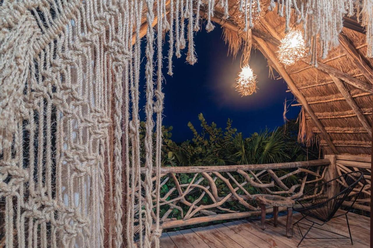 Hidden Treehouse Tulum Eco-Hotel מראה חיצוני תמונה