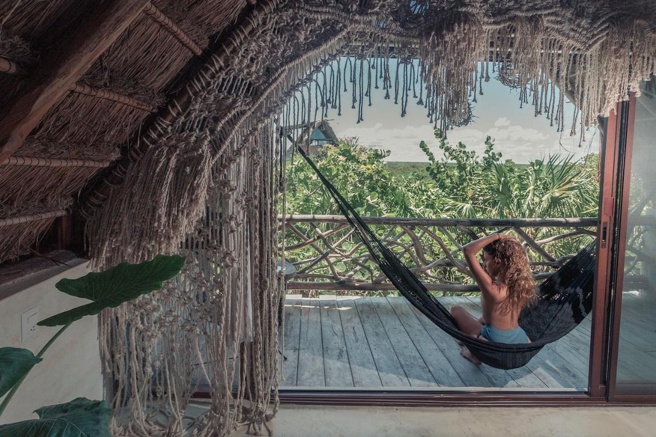 Hidden Treehouse Tulum Eco-Hotel מראה חיצוני תמונה