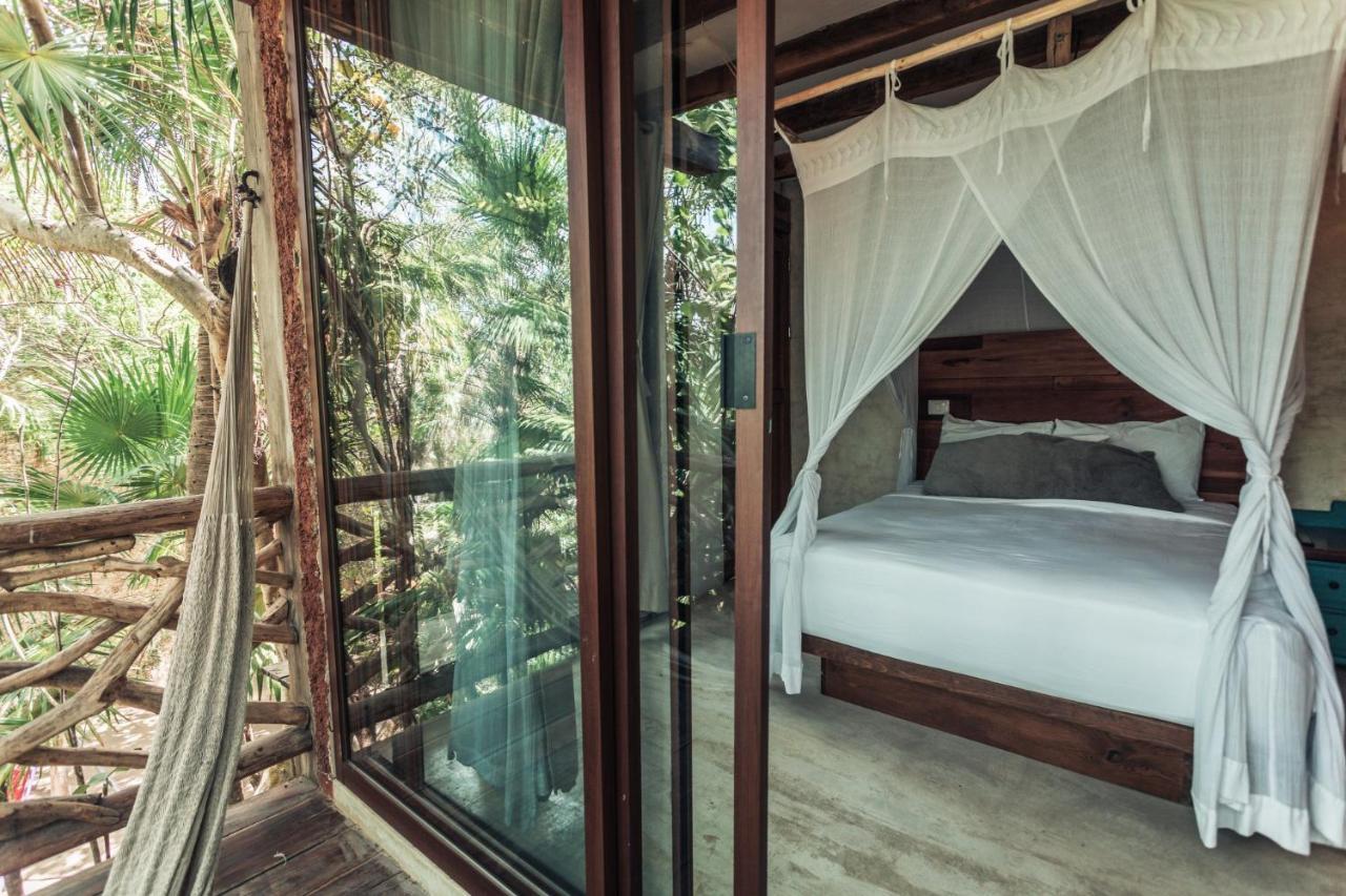 Hidden Treehouse Tulum Eco-Hotel מראה חיצוני תמונה